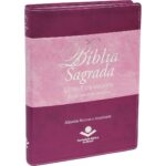biblia feminina letra grande uva capa
